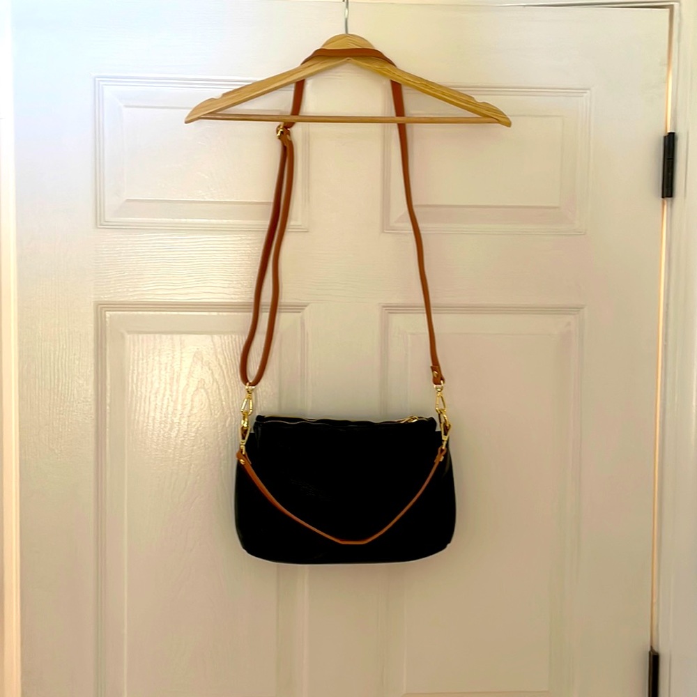 Black Leather Purse